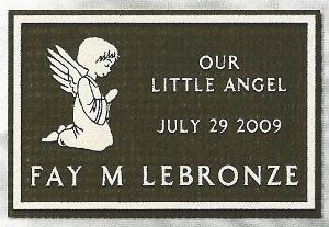 FB Infant 8x5ish Angel Pray
